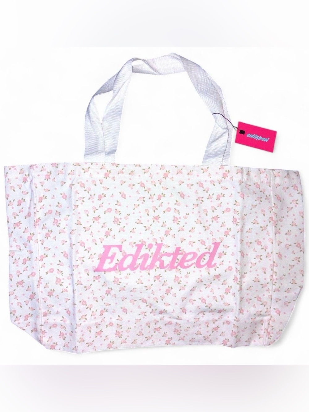 Edikted Limited Edition NYC Pop Up Floral Tote Beach Bag